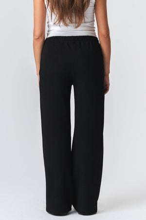 Sweatpants Wide - Svart