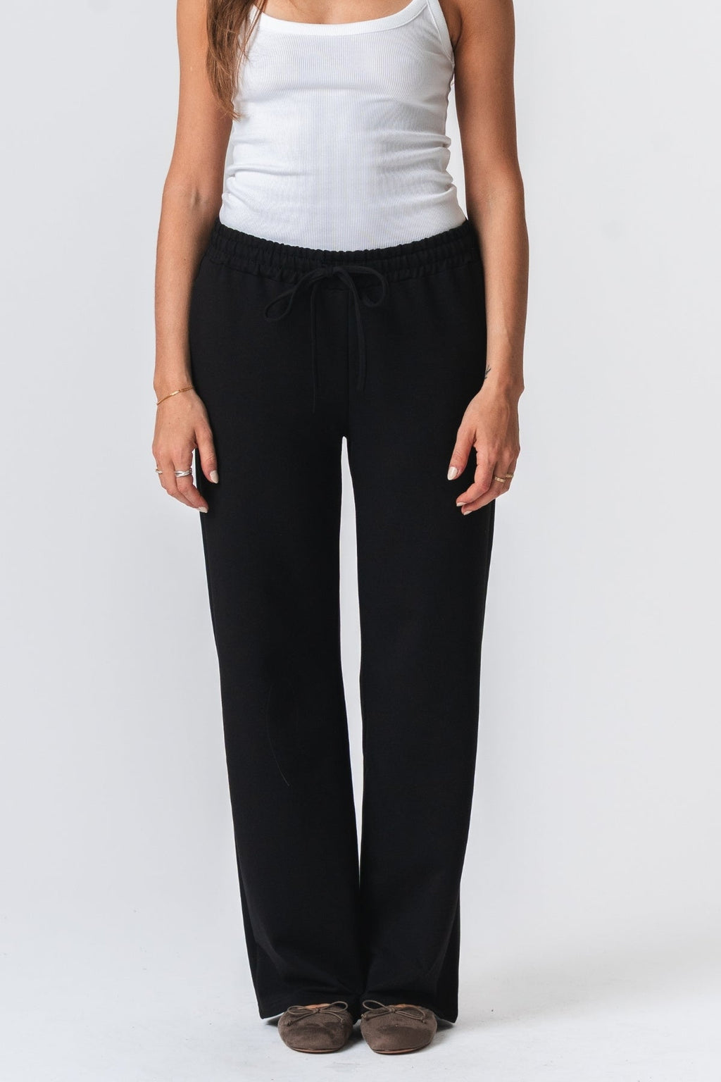 Sweatpants Wide - Svart