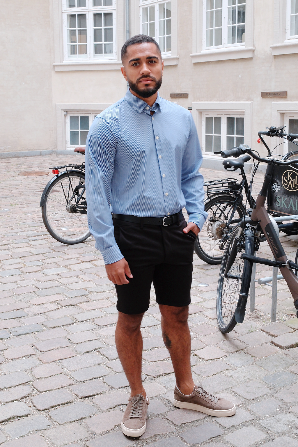 De Originale Premium Performance Skjorte - Hvit/Navy