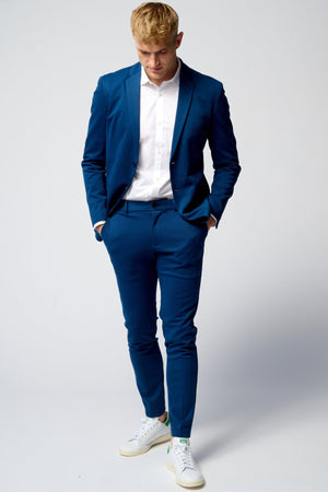 Performance Suit™️ (blå) + Performance-skjorte - Pakketilbud