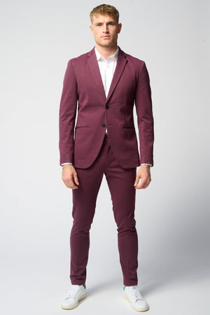 The Original Performance Suit™️ (Burgundy) + Slips - Pakketilbud