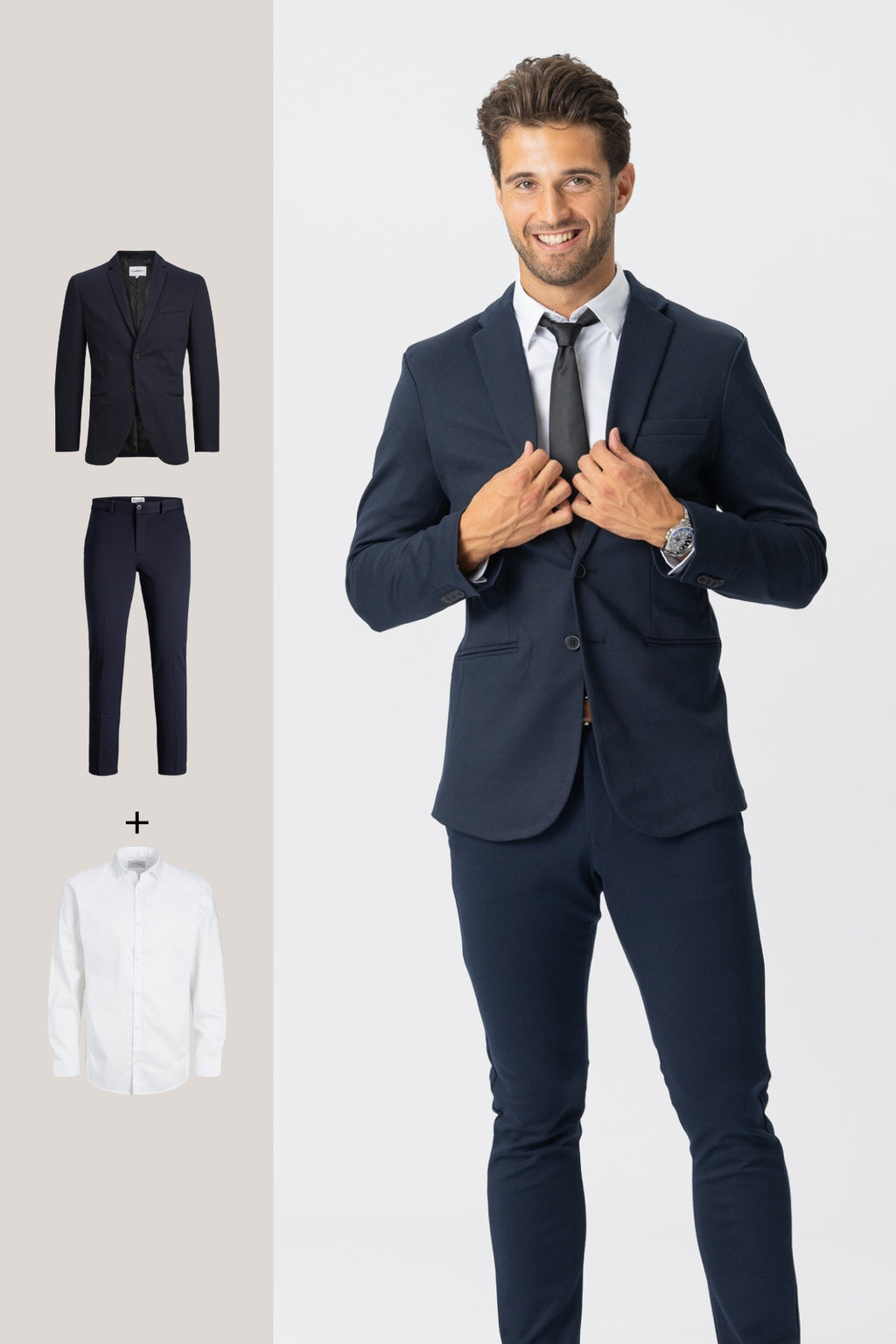 Performance Suit™️ (marineblå) + Performance Shirt™️ - Pakketilbud