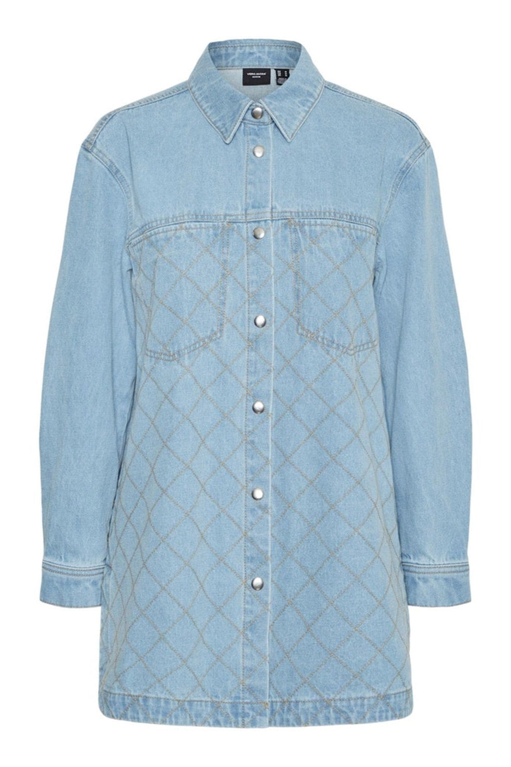 Mayla Denim Skjorte - Light Blue Denim