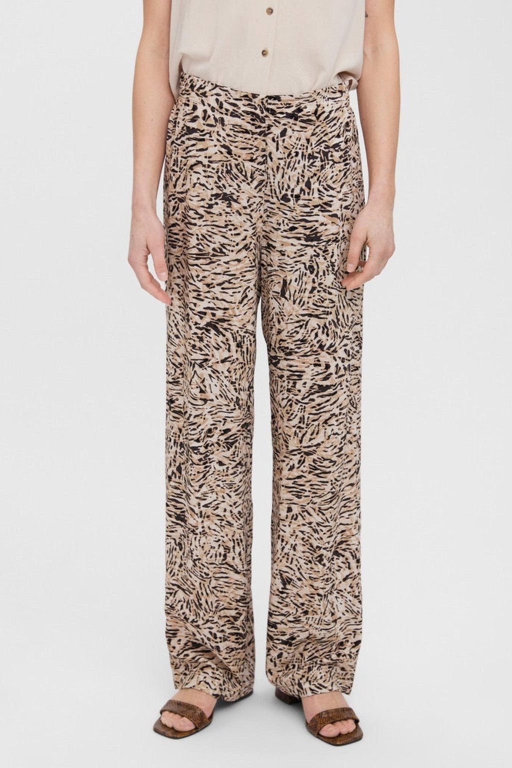 Ecorp Wide Pants - White Pepper