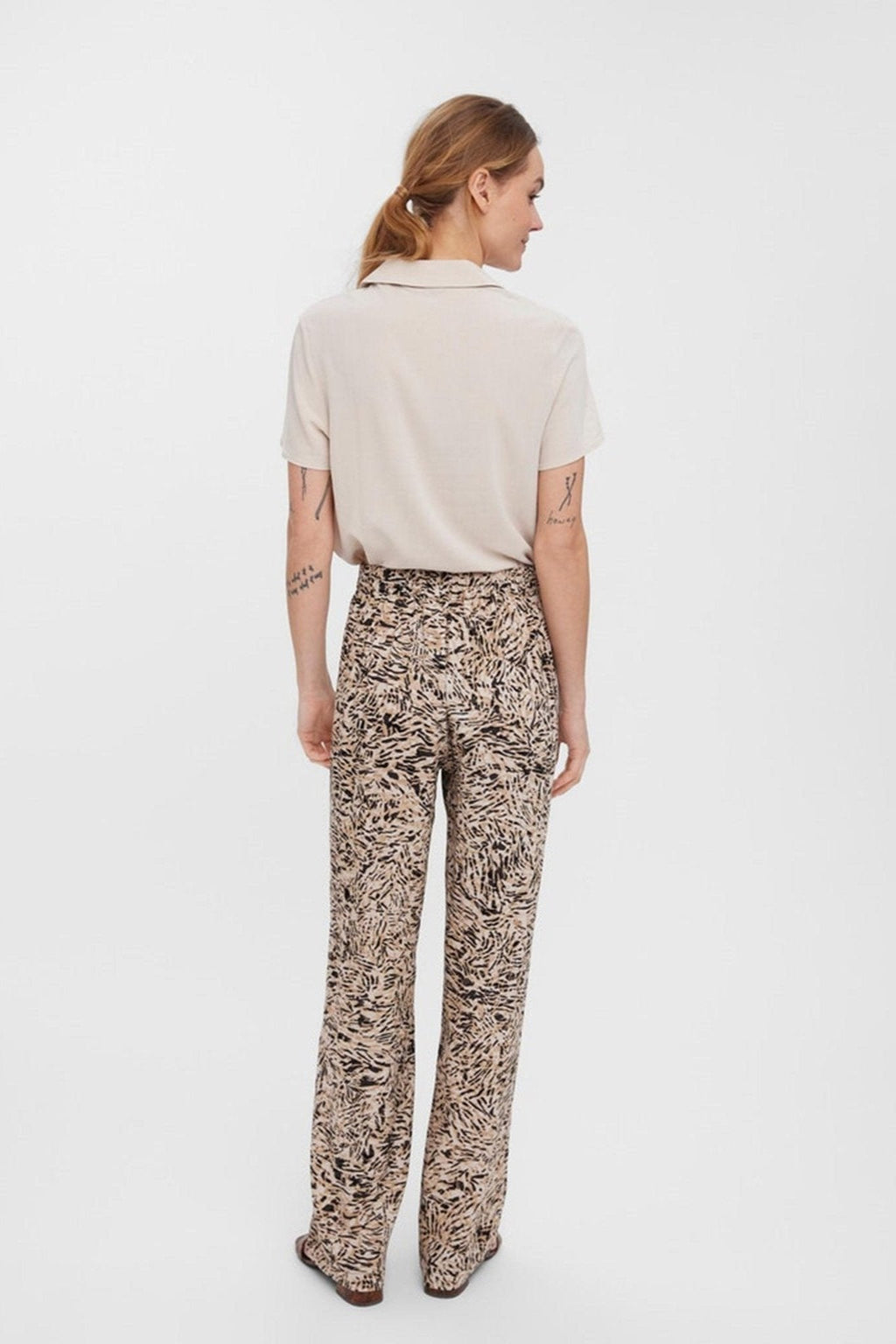 Ecorp Wide Pants - White Pepper