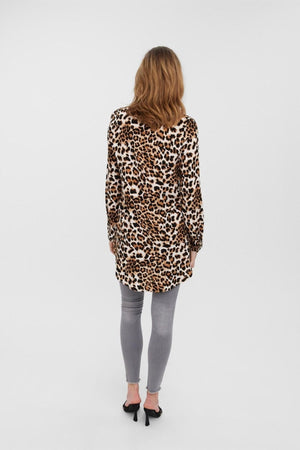 Easy Lang Skjorte - Tan