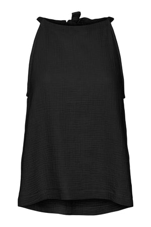 Natali Halterneck Top - Svart