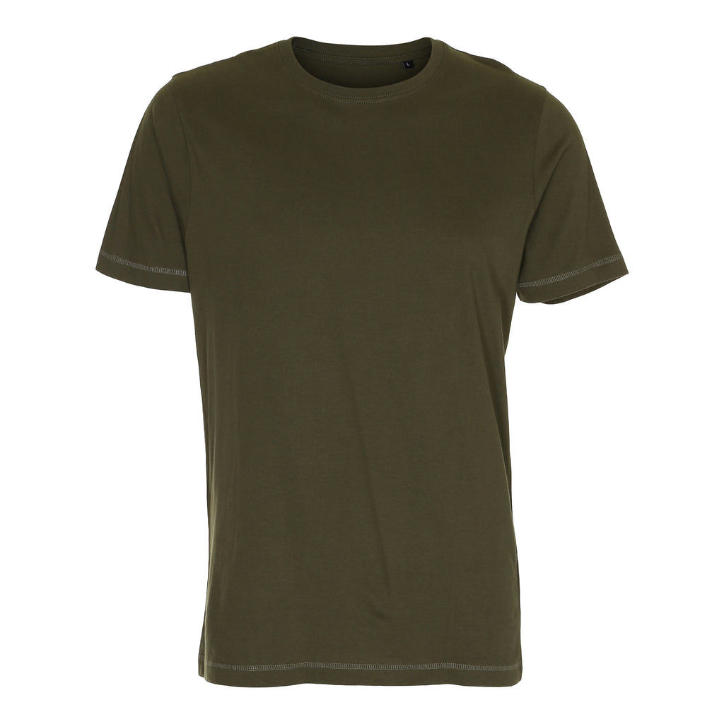 Boyfriend T-shirt - Army Grønn