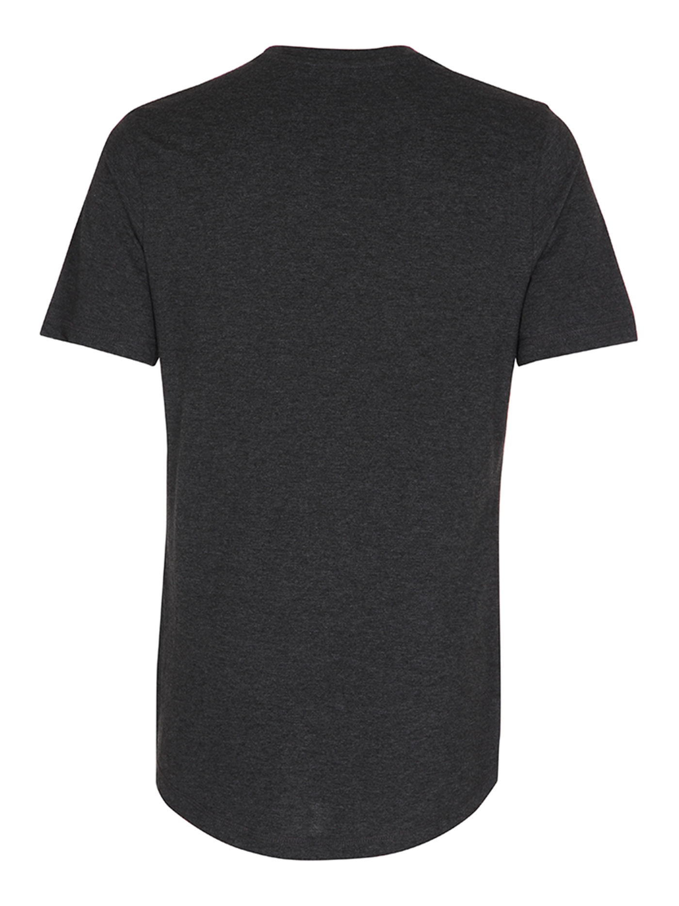 Long T-shirt - Mørkegrå Melange - TeeShoppen 6