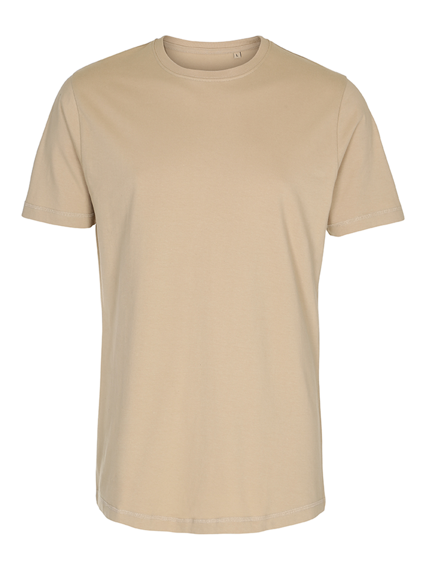 Long T-shirt - Beige - TeeShoppen 5
