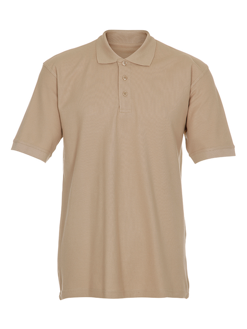 Oversized Polo shirt- Khaki - TeeShoppen