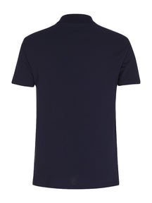 Muscle Polo Shirt - Navy