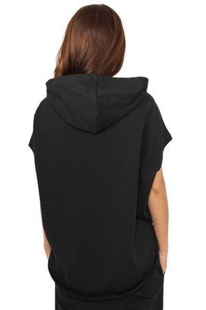 Sleeveless Hoody - Svart