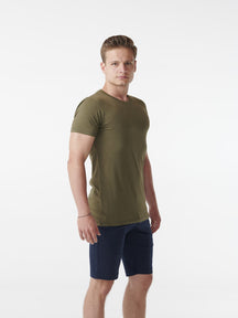 Muscle T-shirt - Army Grønn