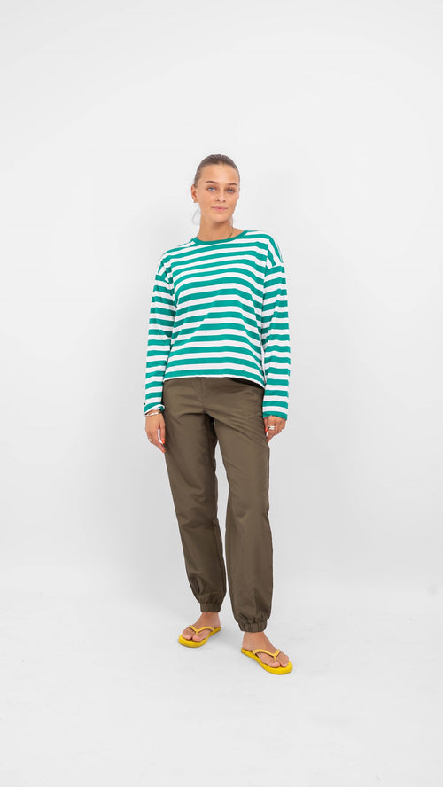 Nelli Langermet genser - Grønn - Vero Moda
