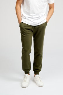 Basic Sweatpants - Mørk Grønn