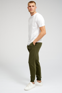 Basic Sweatpants - Mørk Grønn