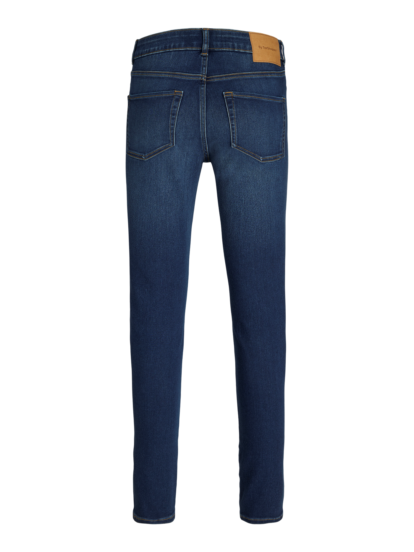Performance Skinny Jeans - Medium Blue Denim - TeeShoppen 10