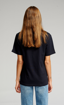 Oversized T-shirt - Marineblå