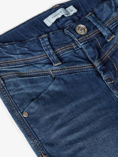Skinny Fit Jeans - Mørkeblå Denim - Name It 4