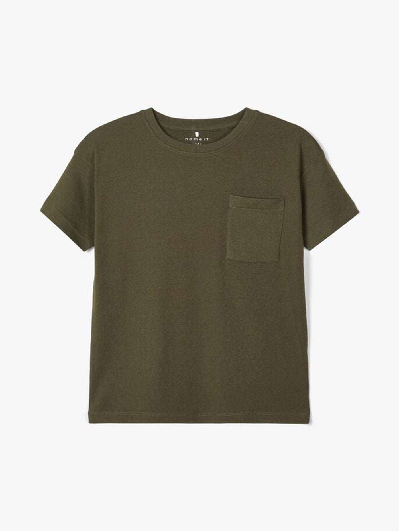 Loose fit t-shirt - Mørkegrønn - Name It