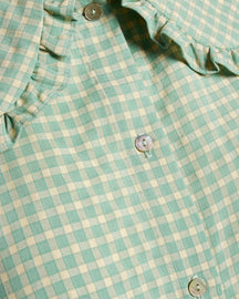 Efa skjortekjole - Grønn