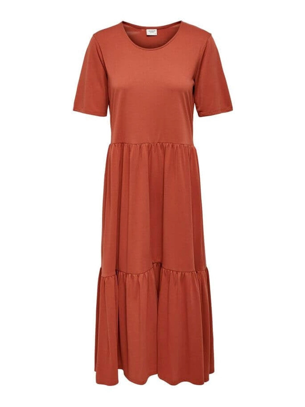 Lang basic kjole - Hot sauce