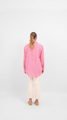 Tokyo Linen Skjorte - Sachet Pink