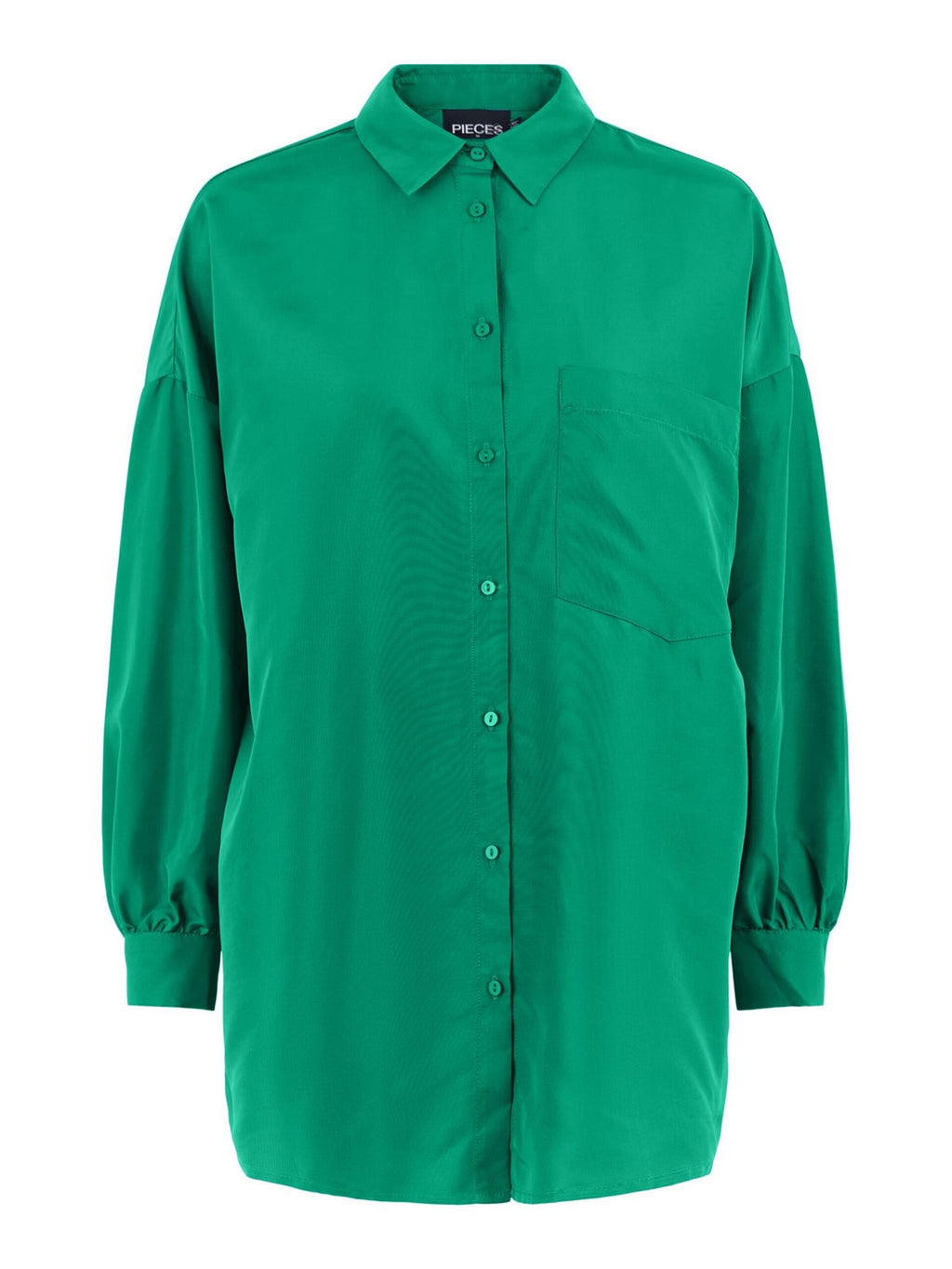 Chrilina Oversized Shirt - Simpel Grønn