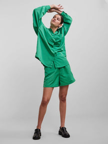 Chrilina Oversized Shirt - Simpel Grønn