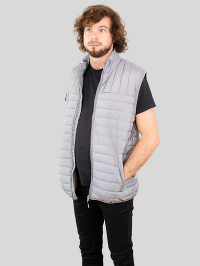 Paul Quilted Vest - Grå - Only & Sons