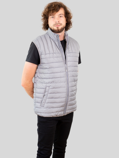 Paul Quilted Vest - Grå - Only & Sons 2