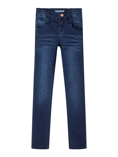 Polly skinny jeans - Mørkeblå denim - Name It