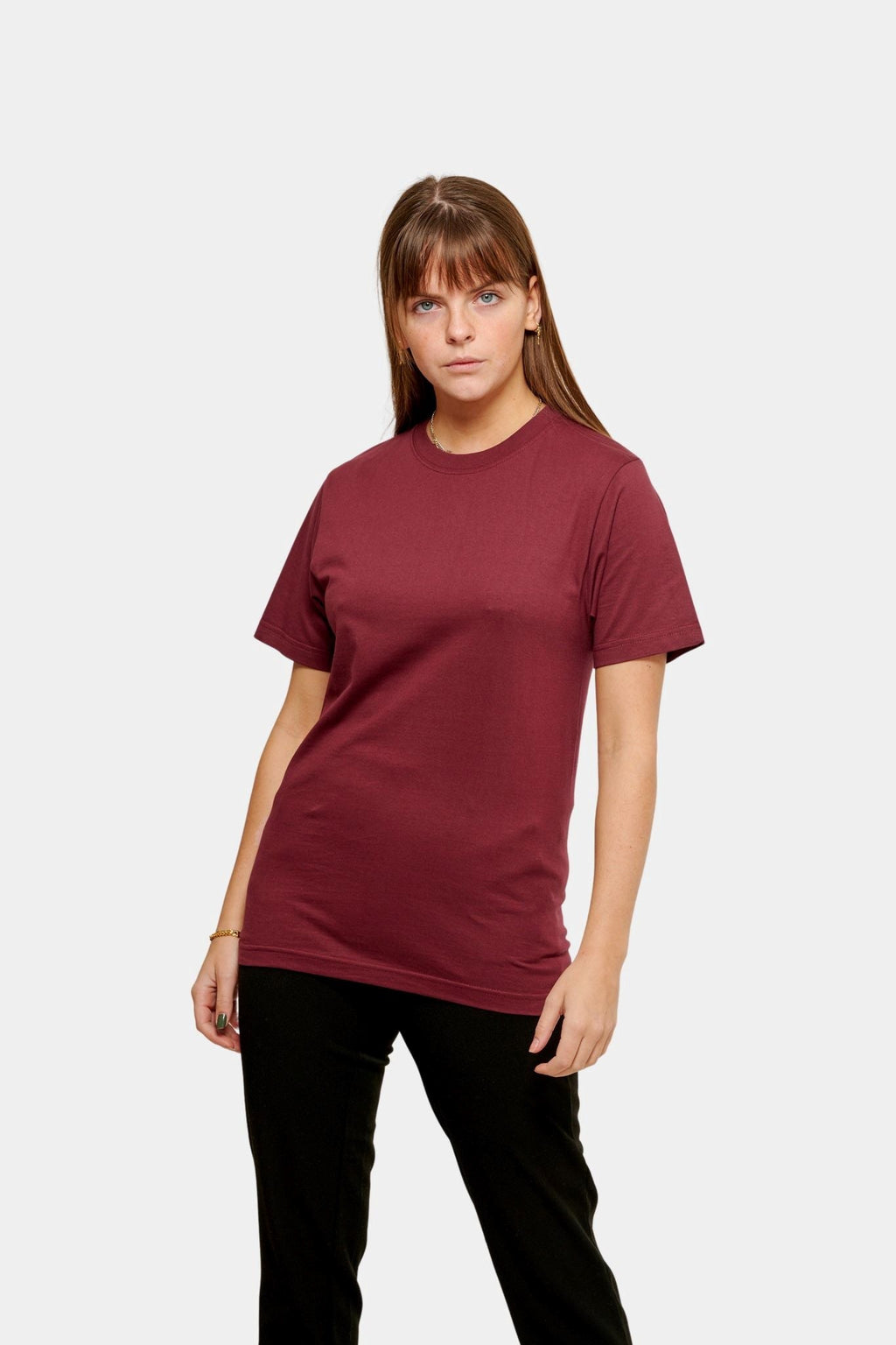 Oversized t-shirt - Bordeaux