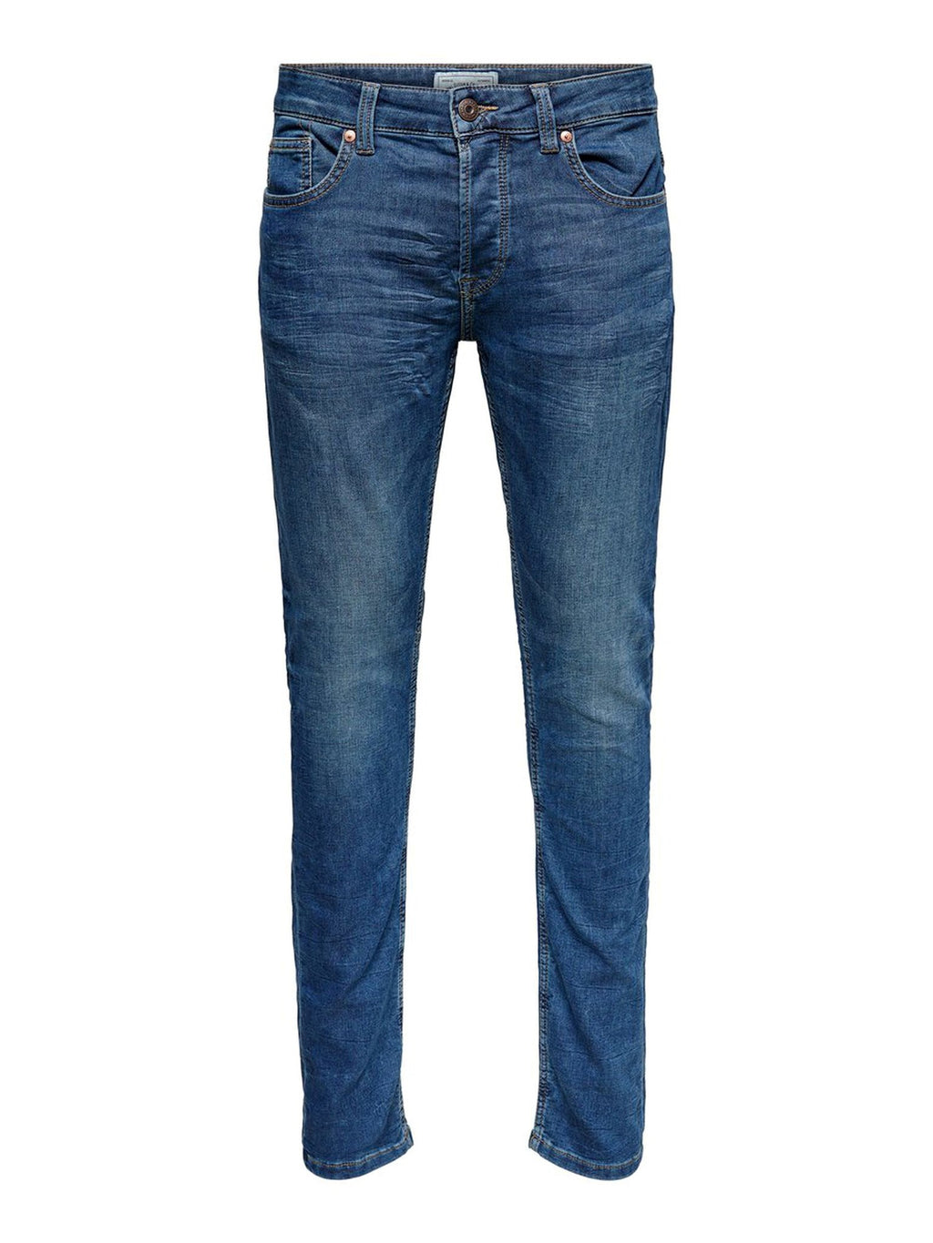 Loom Stretch Jeans - Blå denim