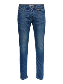 Loom Stretch Jeans - Blå denim