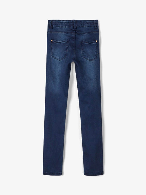 Polly skinny jeans - Mørkeblå denim - Name It
