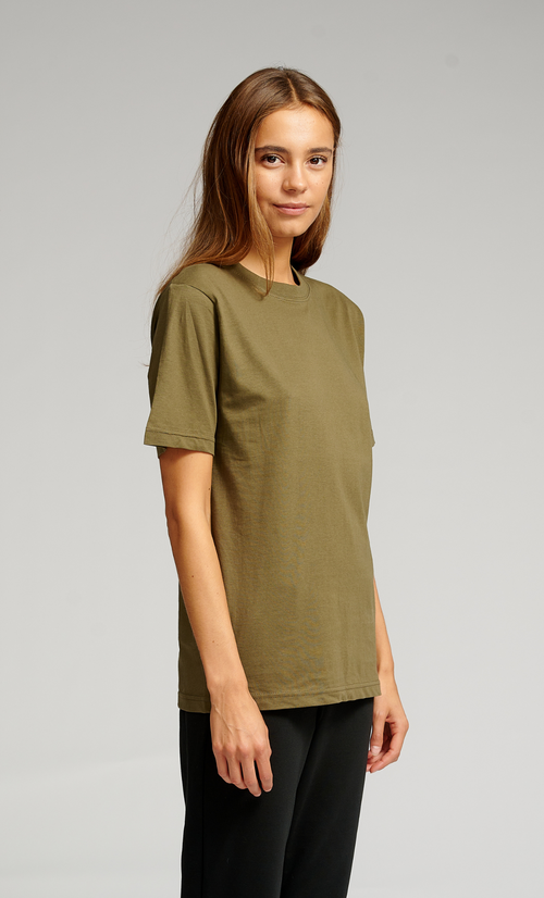 Oversized T-shirt - Armygrønn - TeeShoppen