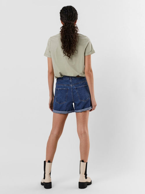 Loose Shorts - Medium Blue Denim - Vero Moda
