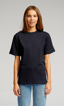 Oversized T-shirt - Marineblå