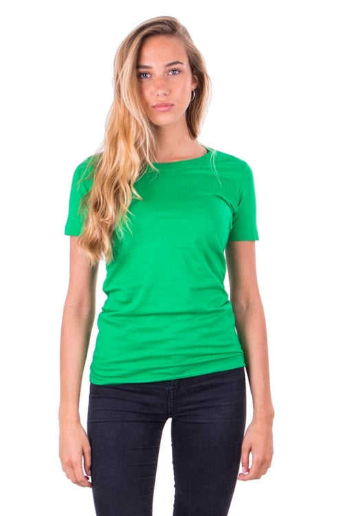 Fitted t-shirt - Grønn - TeeShoppen