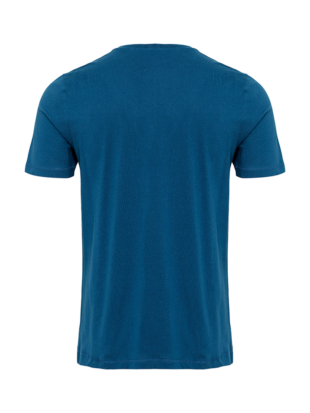 Økologisk Basic T-shirt - Petroleumsblått