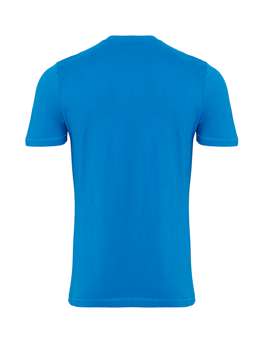 Økologisk Basic T-shirt - Turkis Blå