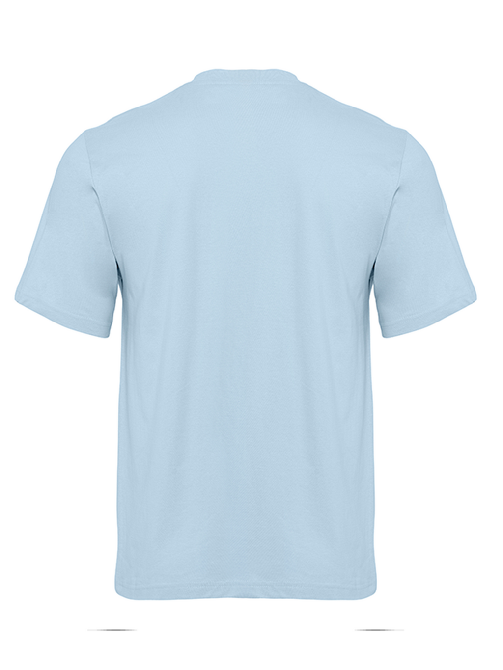 Økologisk Basic T-shirt - Lyse Blå