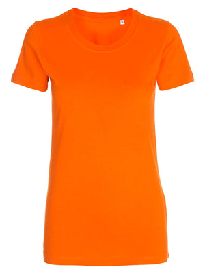 Fitted t-shirt - Oransje - TeeShoppen