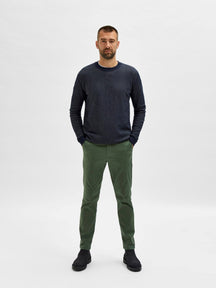 Miles Flex Chino Pants - Bronze Grønn (økologisk bomull)