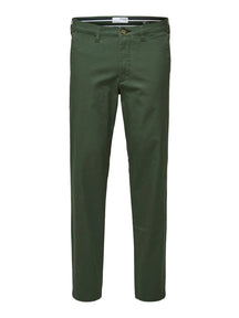 Miles Flex Chino Pants - Bronze Grønn (økologisk bomull)