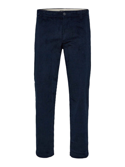 Straight Stroke Cord Pants - Dark Sapphire - Selected Homme 2