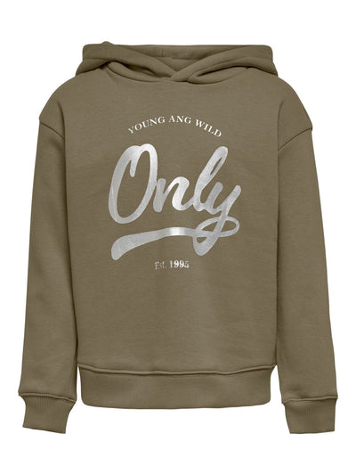 Every Life Logo Hoodie - Dusty Green - Kids Only