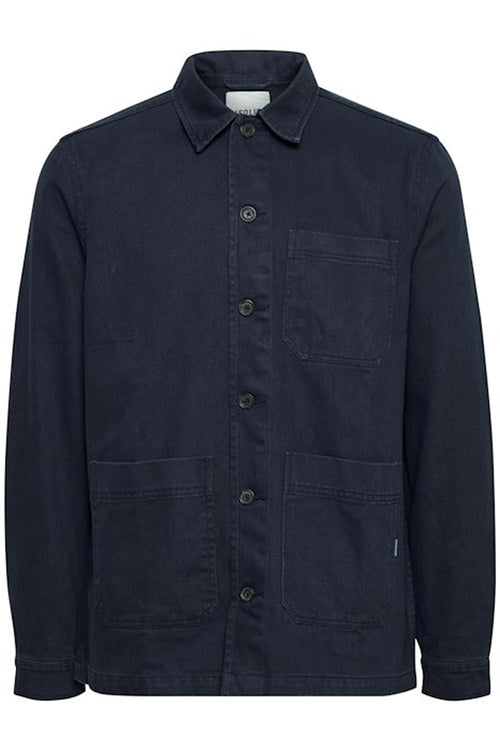 Wand Overshirt - Insignia Blue - Solid